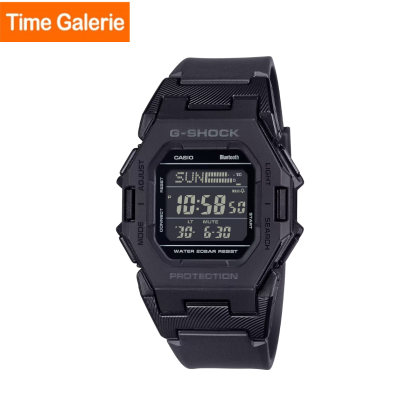 Casio G-Shock GD-B500-1DR Quartz Resin Black Digital Rubber Bluetooth Men Watch